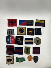 Various Military Cloth Badges