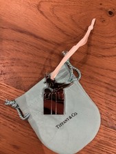 Tiffany & Co. Bird on a Rock Ornament Bag Charm Christmas 2025 Silver Color