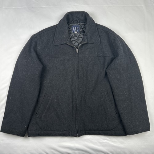 Vtg gap bomber jacket - bomber, wool