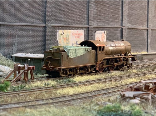 Gauge locomotive scrapyard - oo,