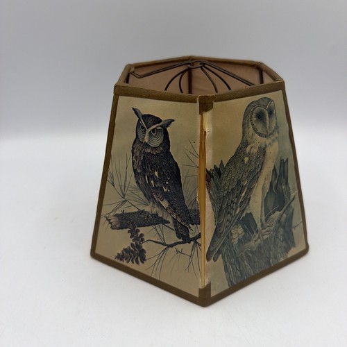 Vintage paper lamp shade - , 6