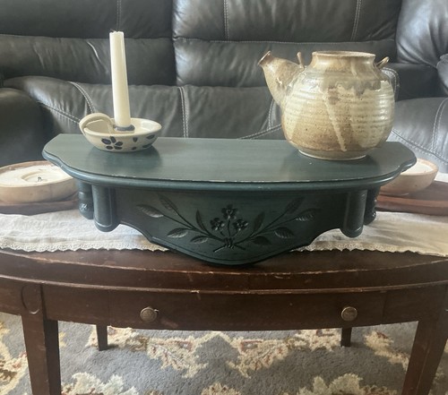 Vintage ethan allen wall shelf - wall,
