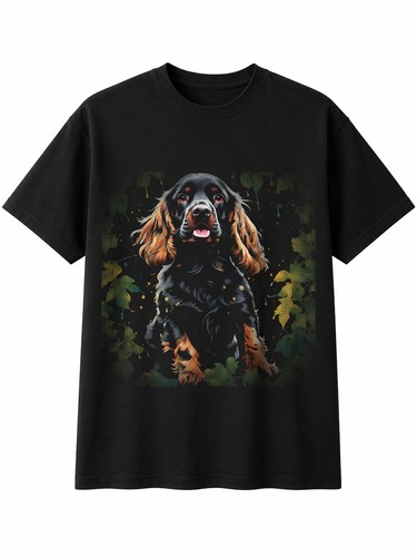 Botanical cocker spaniel - botanical,