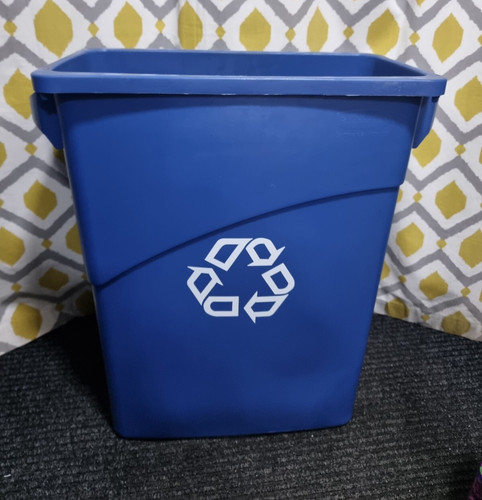 Rubbermaid recycling bin blue - rubbermaid,