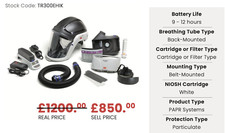 3M Versaflo TR-300+ PAPR Respirator Kit with Helmet & Battery - Ready to Use