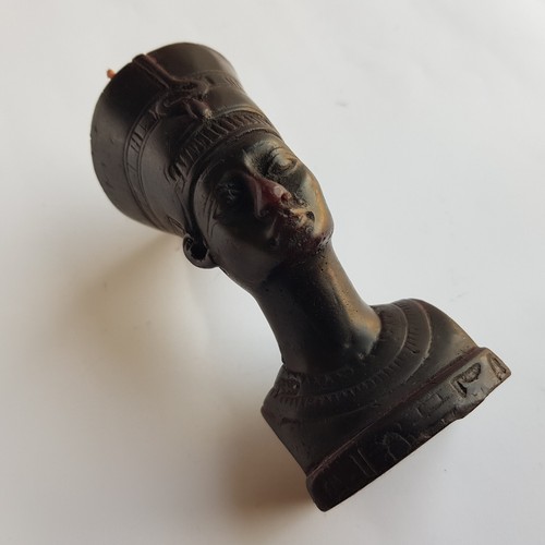 Egyptian candle nefertiti bust - candle,
