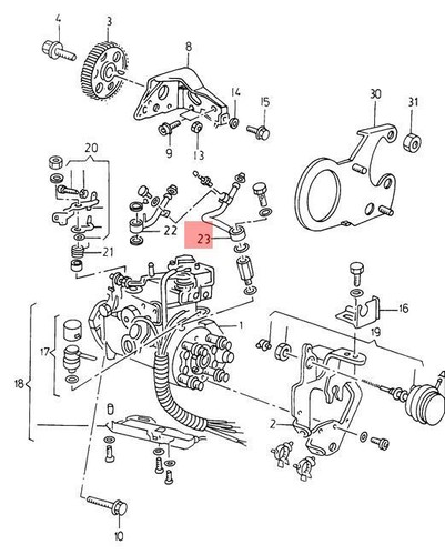Genuine connection piece - vw,