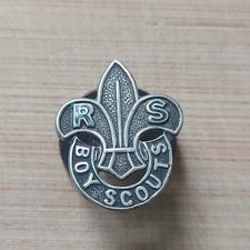 UK Scouting Rover Scout Metal Button Hole Badge Rover Scout