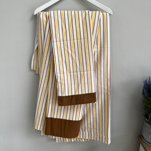 Vintage candy stripe yellow