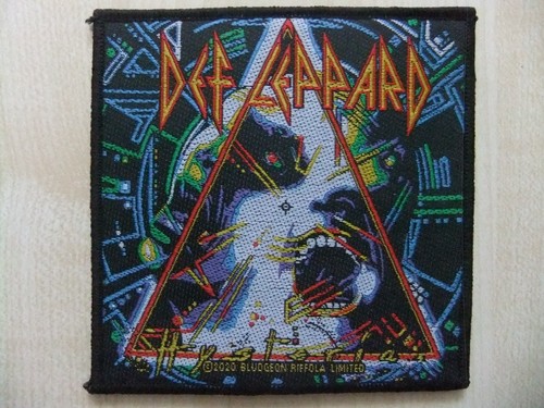 Def leppard hysteria aufnäher - def,