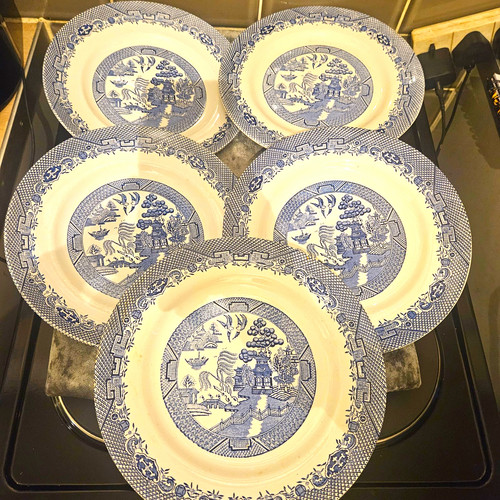 Barratts willow pattern - barratts,
