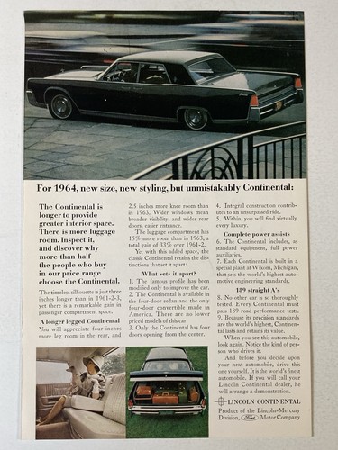 1964 lincoln continental - lincoln,