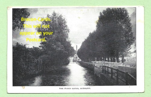 K897 suffolk 1908 postcard - 1908,