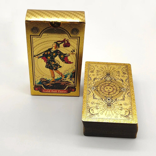 Gold foil traditional - foil, tarot