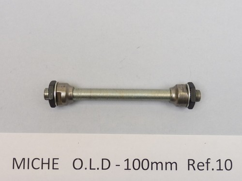 Miche front hub axle 100mm - ,