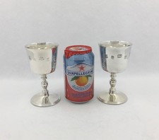 Pair Vintage Sterling Silver