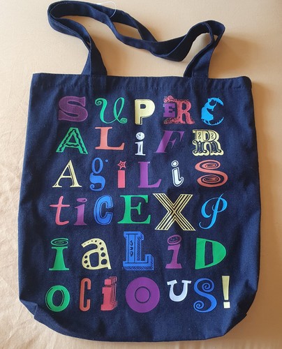 Mary poppins black tote - black,