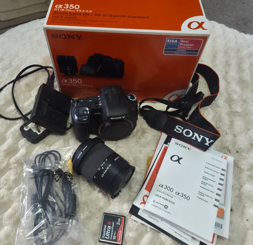 Sony alpha dslr a350k - sony, α350
