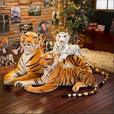 23-25CM Realistic Plush Tiger