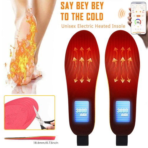 Rechargeable heated insoles - rechargeable,