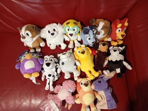 Bluey characters plush soft - plush,