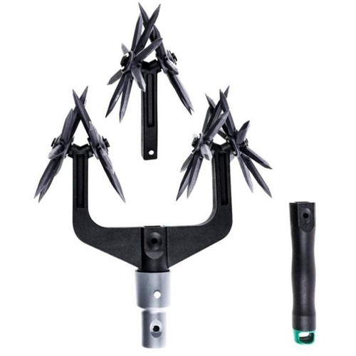 Hand held soil loosener - hand-held,