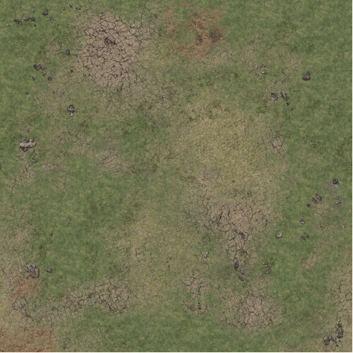 Grassy fields gaming mat 3x3 - gaming,