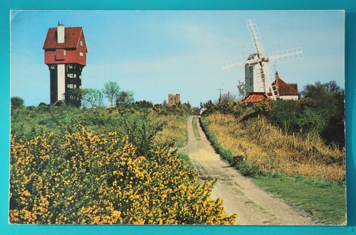 Postcard house the clouds - postcard.,