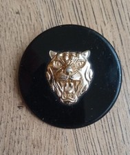 JAGUAR STEERING WHEEL CENTRE VINTAGE CAR BADGE EMBLEM INSIGNIA ORIGINAL 