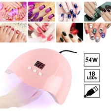 54W LED UV Nail Lamp Polish