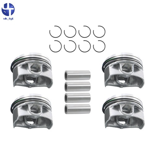 Turbo piston with rings for - piston,