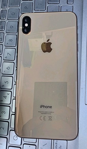 Iphone max gold housing - gold,