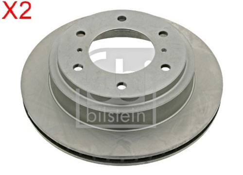 Rear brake disc pcs febi - disc,
