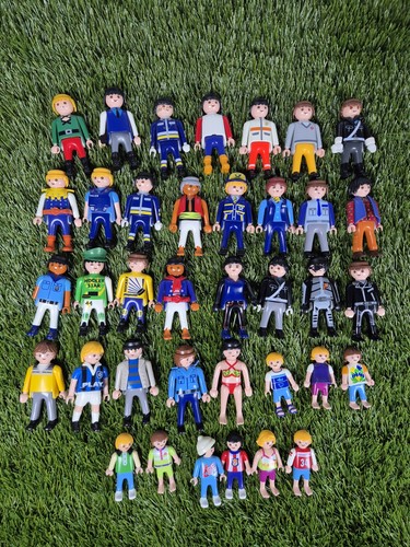 Vintage playmobil figures - 37, x
