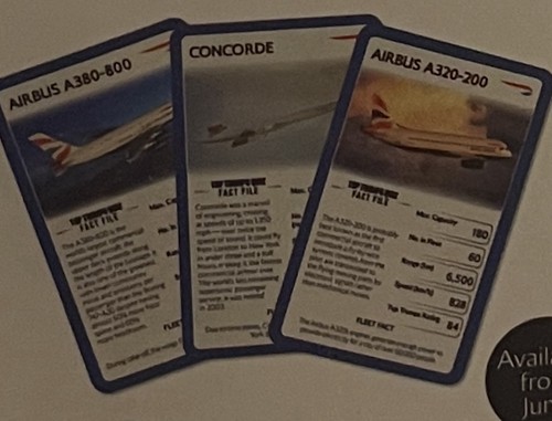 British airways top trumps - british,