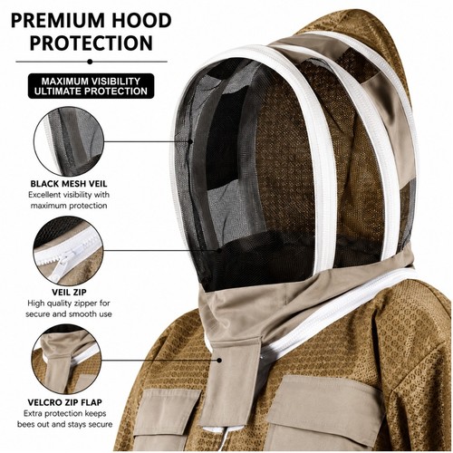 Kids beekeeping jacket layer - 3,