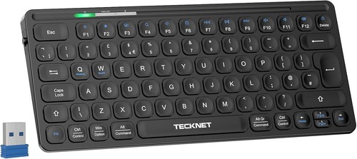Tecknet slim wireless keyboard - tecknet,