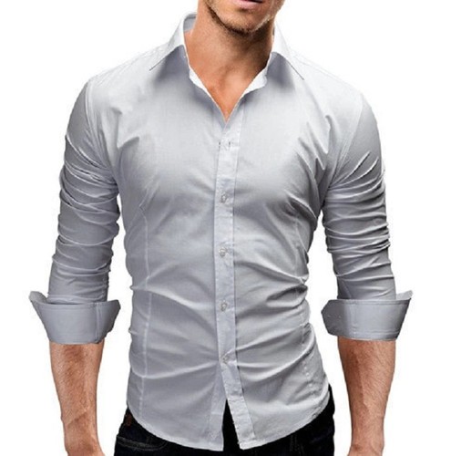 Mens slim fit long sleeve - mens,
