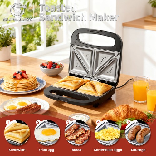 Superlex sandwich maker 750w - superlex,
