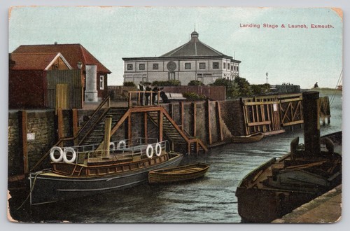 Exmouth landing stage launch - exmouth,