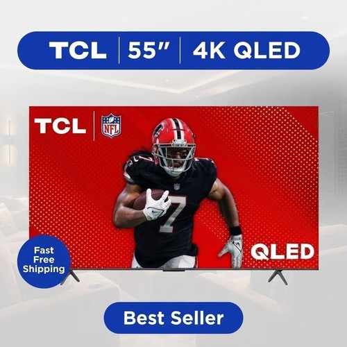 Tcl series qled 4k uhd - tcl, 55"