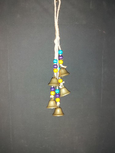 Handmade indian metal bells - indian,