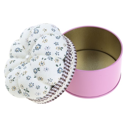 Sewing pin holder with box - sewing,