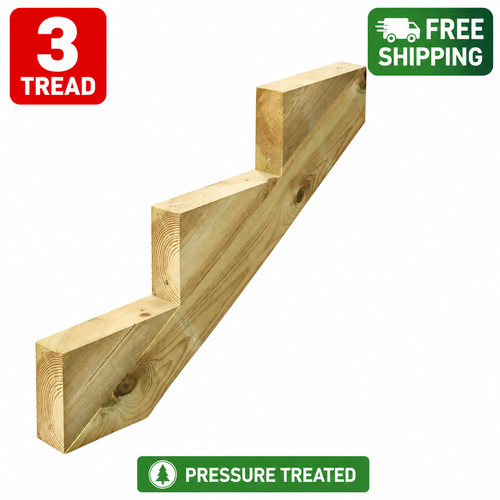 Tread decking stair - 3,