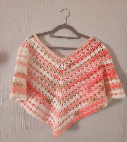 Handmade crochet poncho women - handmade,
