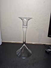 Vintage Hand Blown Art Glass Candlestick