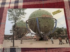 ANTON SCHWARZKOPF APOLLO AMUSEMENT PARK RIDE POSTCARD, SLAGHAREN THEME PARK