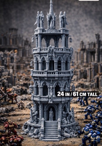 Warhammer 40k gothic - warhammer, cathedral