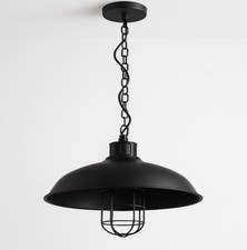 Industrial Cage Pendant Light