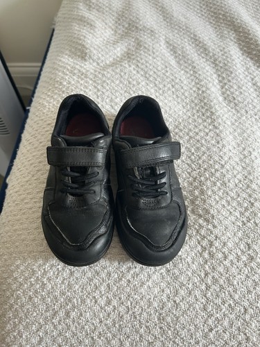 Clarks boys black leather - boys,
